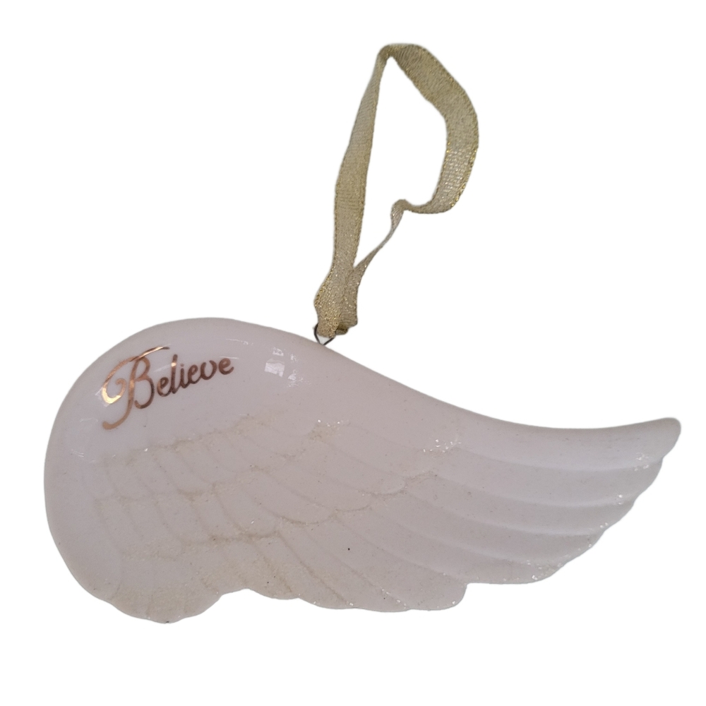 Ceramic Wing Ornament